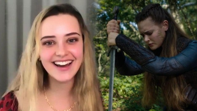 Katherine Langford Talks Choosing Her Sword and the ‘Cursed’ Season Finale Cliffhanger (Exclusive)