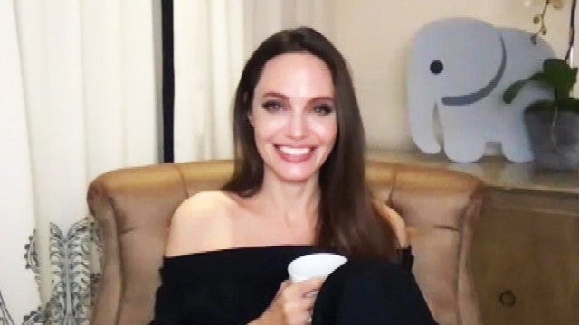 Angelina Jolie Says She Feels ‘Very Fortunate’ to Have Her Kids Home During the Pandemic (Exclusive)