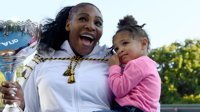 Serena Williams and Daughter Olympia's Adorable Matching Moments