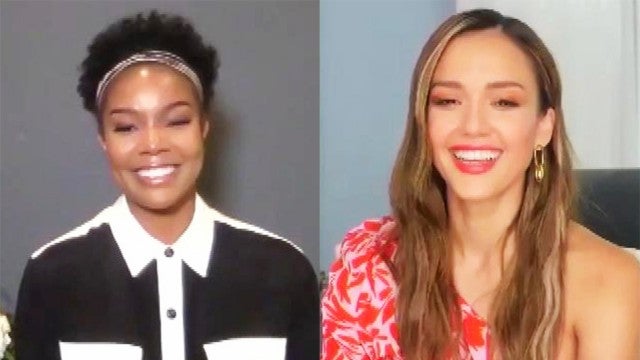 Gabrielle Union and Jessica Alba on Making TikToks On Set of ‘L.A’.s Finest’  