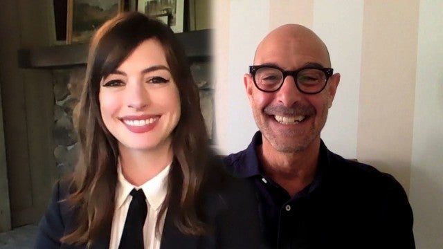 ‘The Witches’ Stars Anne Hathaway and Stanley Tucci Share Secrets From the Set (Exclusive)