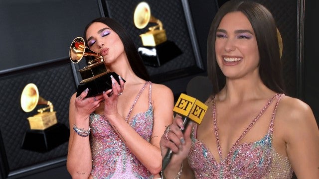 Dua Lipa Says 2021 GRAMMY Win Means the 'Absolute World' to Her (Exclusive) 