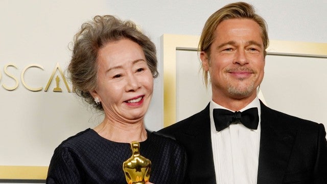 Brad Pitt Makes Best Supporting Actress Nominees Blush at 2021 Oscars