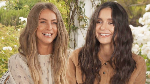 Julianne Hough and Nina Dobrev Play a Revealing Game of 'Sip or Spill' (Exclusive)