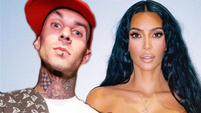 Kim Kardashian Denies Ever Hooking Up With Travis Barker