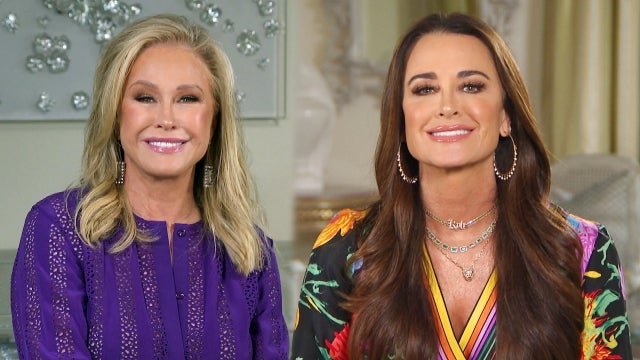 Kyle Richards and Kathy Hilton Share Their Reactions to Erika Jayne’s Text on 'RHOBH' (Exclusive)