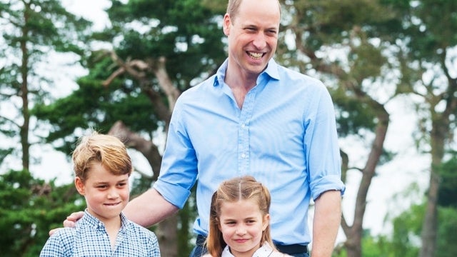 Prince William, Prince George and Princess Charlotte Count Down Half Marathon Runners in Cute Moment