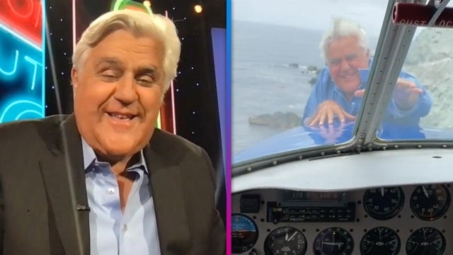 Jay Leno Describes His Viral Airplane Stunt as 'Men Behaving Stupidly' (Exclusive)