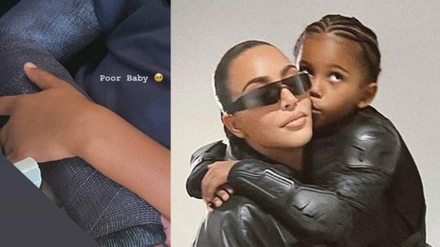 Kim Kardashian Reveals Son Saint Broke His Arm in Several Places
