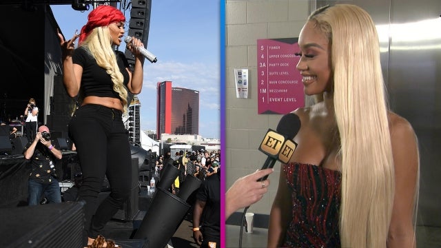 Saweetie Says She Wore Her Airport Outfit to Perform at iHeartRadio Music Festival (Exclusive)