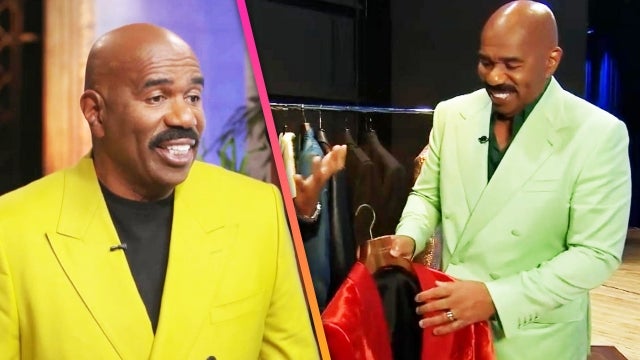 Inside Steve Harvey’s Closet as His Fashion-Forward Fits Go Viral (Exclusive)