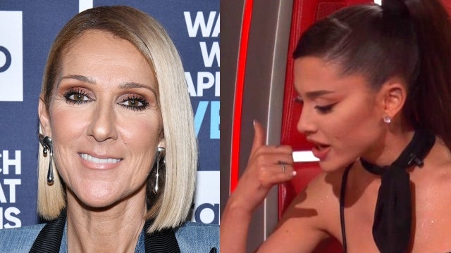 Ariana Grande Does Celine Dion Impression on 'The Voice'