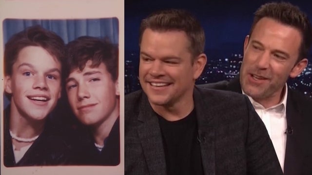 Matt Damon and Ben Affleck Laugh at Teenage Throwbacks of Themselves!