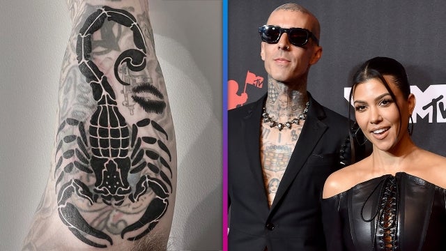 Travis Barker Gets Tattoo of Kourtney Kardashian's Lips to Cover Ex Shanna Moakler's Name