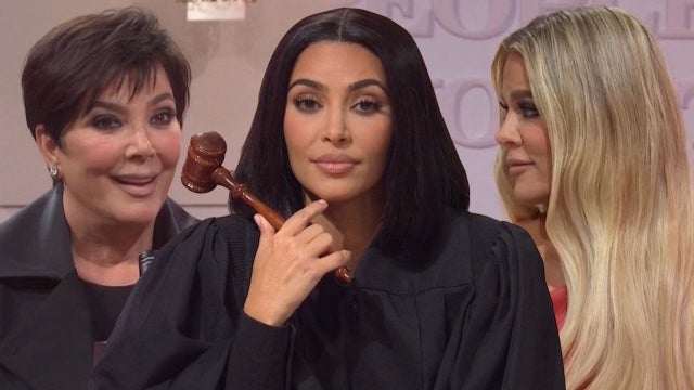 Kim Kardashian Plays Sister Kourtney and Jokes About Kanye West in ‘SNL’ Debut