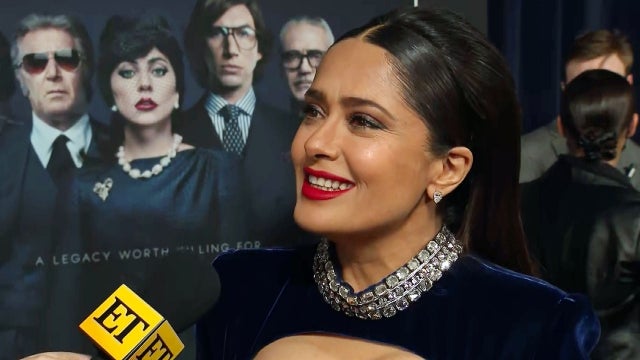 Salma Hayek on Acting With Lady Gaga in ‘House of Gucci’ (Exclusive)