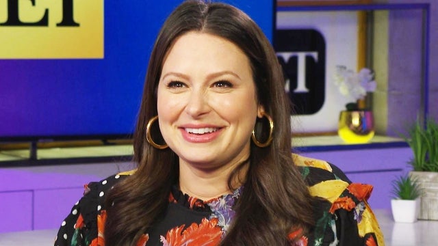‘Scandal’ Star Katie Lowes Shares Behind-the-Scenes Look at New CBS Holiday Movie (Exclusive)