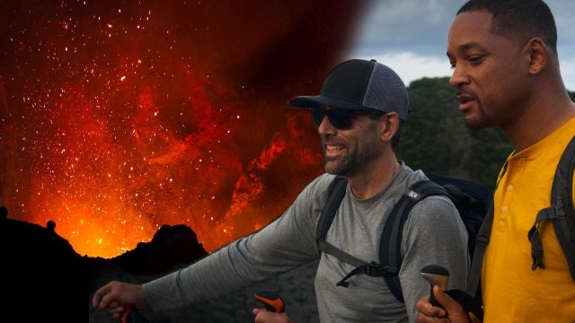 'Welcome to Earth': Watch Will Smith Climb Erupting Volcano With Blind Hiker (Exclusive)