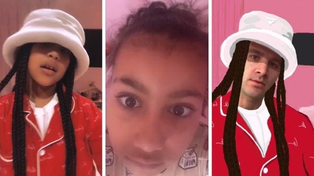 North West Is Speechless After TikToker Transforms Into Her