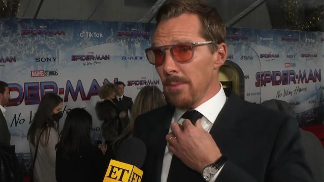 ‘Spider-Man: No Way Home’: Benedict Cumberbatch Does Impression of Tom Holland (Exclusive)