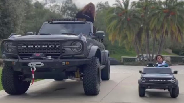 Ciara and Her 1-Year-Old Son Show Off Their Matching Cars