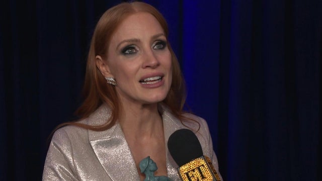 Jessica Chastain Gets Emotional Over Win and Friends' Nominations (Exclusive)