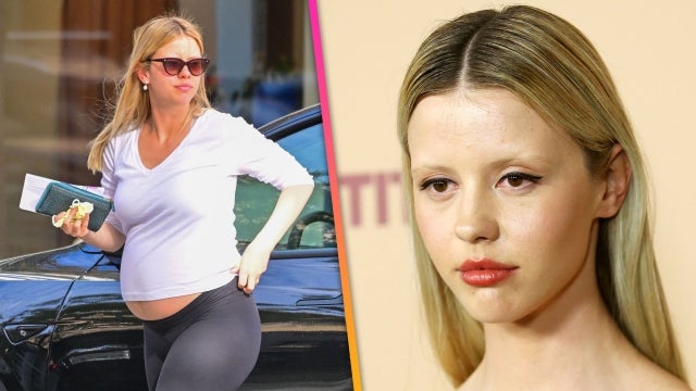 Mia Goth Shows Off Baby Bump and Casual Look in Los Angeles