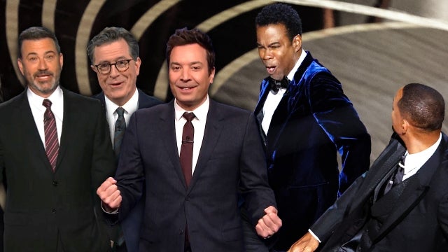 Late Night Hosts Weigh In on Will Smith Slapping Chris Rock at the 2022 Oscars