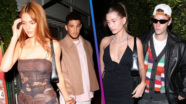 Kendall Jenner and Devin Booker Sport Coordinated Looks for Double Date With Biebers 