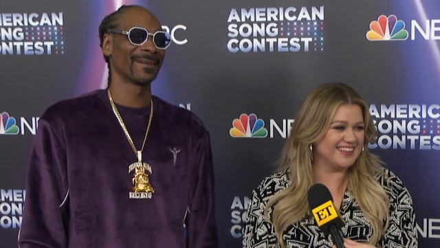 Kelly Clarkson Remembers First Time She Met Snoop Dogg Ahead of 'American Song Contest' (Exclusive) 