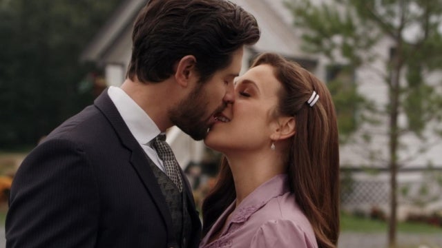 'When Calls the Heart': Lucas and Elizabeth Kiss as They Gush Over Feeling Lucky (Exclusive)
