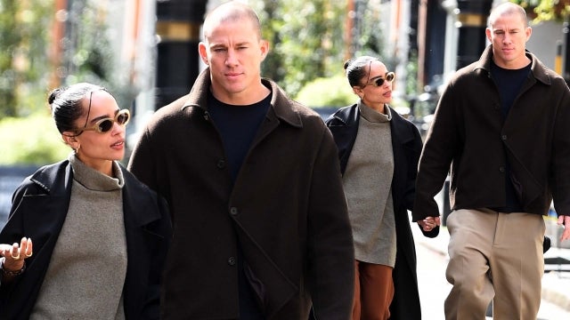 Zoë Kravitz and Channing Tatum Hold Hands While Out in London
