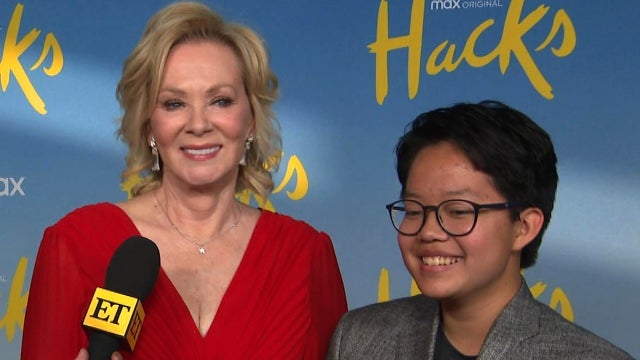 Jean Smart Jokes She's 'Created a Monster' as Son Hams It Up at 'Hacks' Premiere (Exclusive)