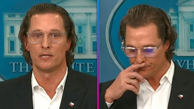 Matthew McConaughey Tears Up Remembering Uvalde Victims at White House