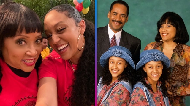 Tia Mowry and 'Sister, Sister' Mom Jackée Harry Have Slightly Chaotic Reunion