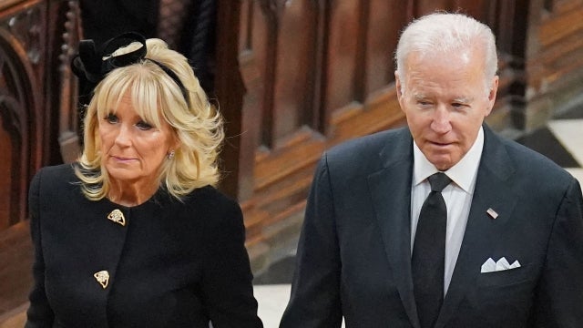 Queen Elizabeth's Funeral: President Joe Biden and First Lady Jill Biden Arrive 