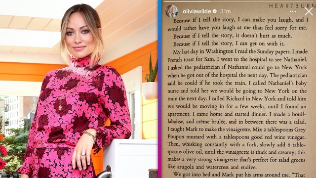 Olivia Wilde Shares Special Salad Dressing Recipe in Response to Former Nanny’s Allegations