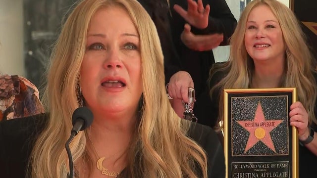 Watch Christina Applegate's Emotional Walk of Fame Speech Amid MS Battle