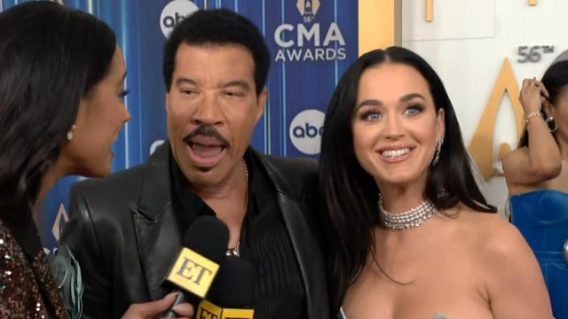 CMA Awards: Lionel Richie's Interview Crashed by Fellow 'American Idol' Judge Katy Perry (Exclusive)