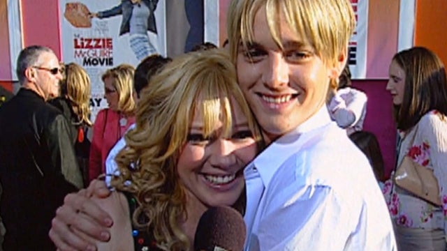 Aaron Carter & Hilary Duff's Puppy Love Was on Full Display at 'Lizzie McGuire' Premiere (Flashback)