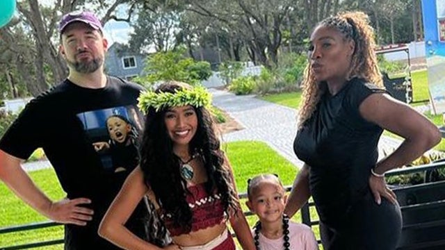 Serena Williams Surprises Daughter Olympia With Moana Party for No Reason!
