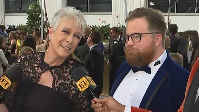 Golden Globes: Why Jamie Lee Curtis Called Out Paul Walter Hauser for Not Bringing Her a Burger 