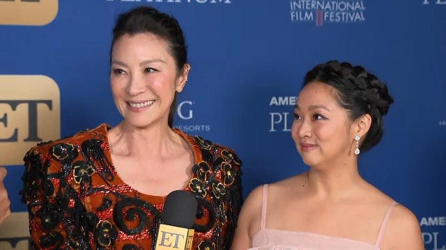 Michelle Yeoh and Stephanie Hsu React to 'Everything Everywhere All at Once's 6 Golden Globe Noms  