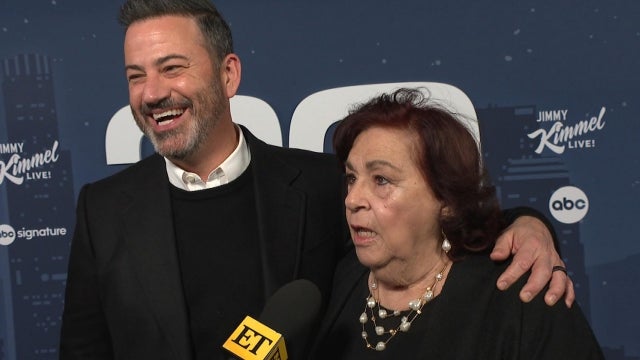 Jimmy Kimmel Reflects on Show's 20th Anniversary as His Aunt Chippy Crashes Interview (Exclusive)