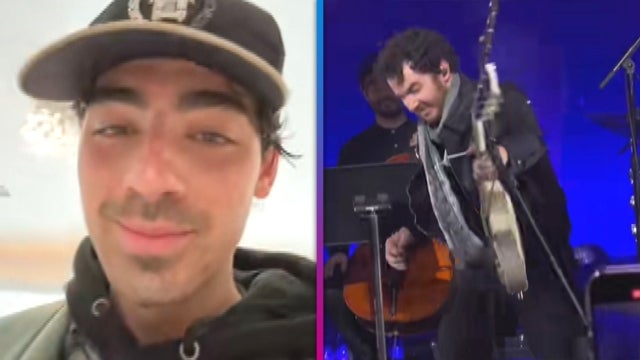 Joe Jonas Trolls Kevin for Tripping On Stage