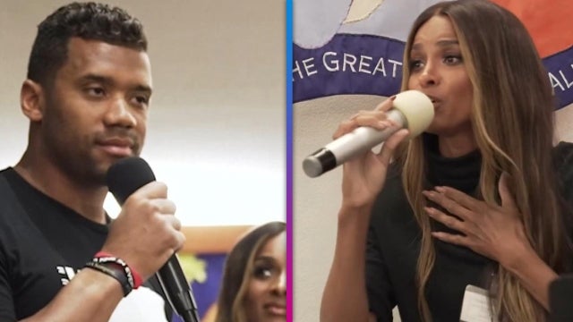 Russell Wilson and Ciara Sing With Inmates Inside Maximum Security Prison