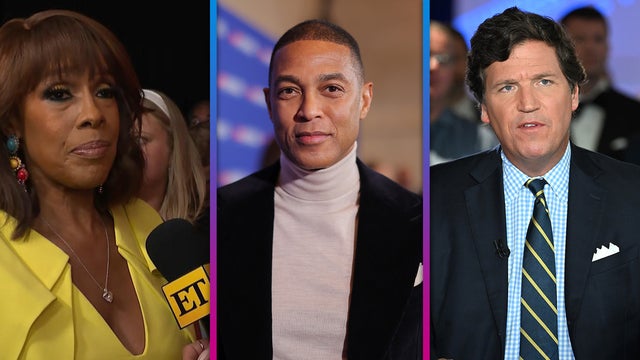 Gayle King Reacts to Don Lemon and Tucker Carlson's News Departures