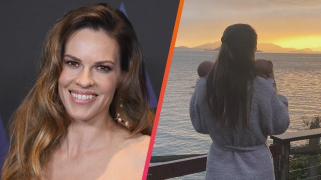 Hilary Swank in 'Pure Heaven' After Welcoming Twins at 48