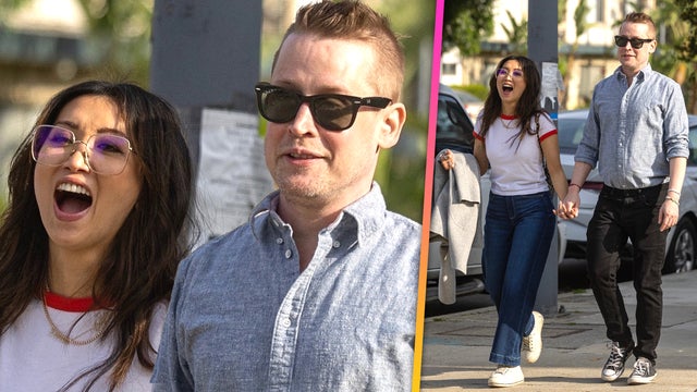Macaulay Culkin and Brenda Song Show PDA During Rare Public Outing After Welcoming Baby No. 2 