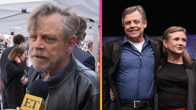 Mark Hamill Remembers 'Space Sister' Carrie Fisher at Hollywood Walk of Fame Ceremony (Exclusive Interview)